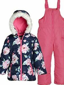 Carter's Floral Jacket & Snow Pants